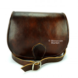Besace Majda femme en cuir