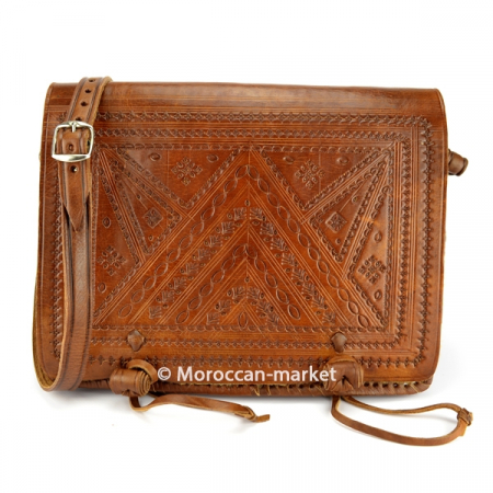 Sacoche Yusufya en cuir