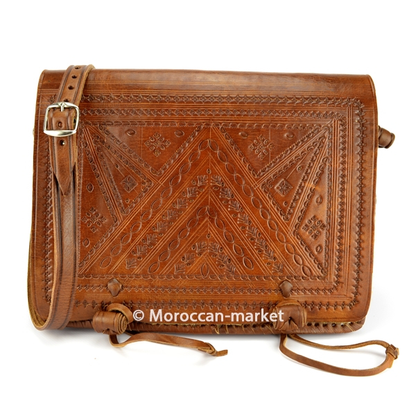 Sacoche Yusufya en cuir