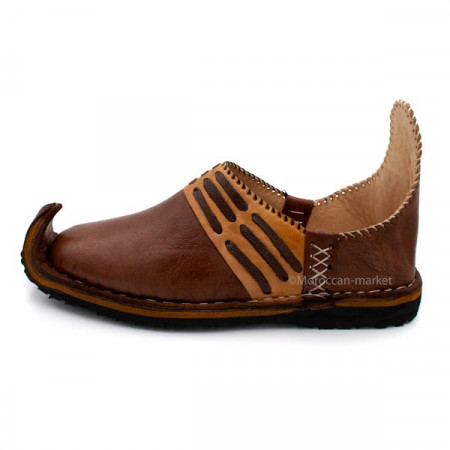 Babouche homme Touareg cuir