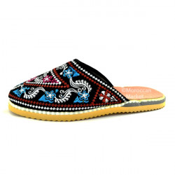 Babouche Daim 2