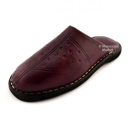 Babouches en cuir Hada
