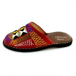 Babouche Soussia femme brodée 2