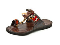 Sandales marocaines en cuir tendances et confortables